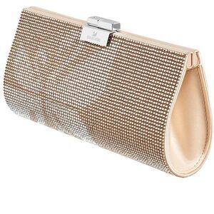 Genuine Swarovski Bag Authentic Swarovski Gold Clutch.
